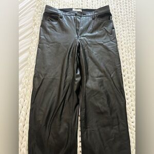 Abercrombie & Fitch Black High Rise Pants